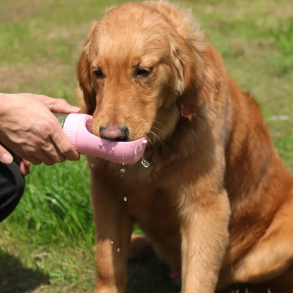 Portable dog water bottle || Portable dog food bottle || Leakproof pet drinking bottle